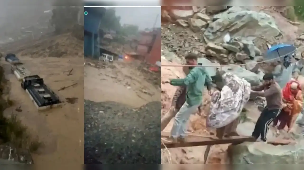 ڈوڈہ میں بادل پھٹنے سے تباہی: چار ہلاکتیں، درجنوں گھر ملبے کا ڈھیر